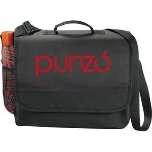 The Mission Messenger Bag Black