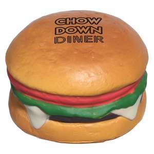 Custom Promotional Hamburger Stress Ball