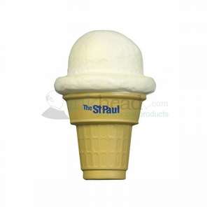 Ice Cream Cone Stress Ball