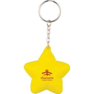 Star Keychain Yellow