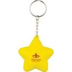 Personalized Star Stress Balls - Star Keychain