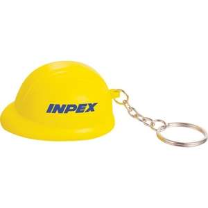 Hard Hat Keychain Yellow