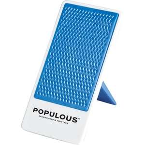 Flip Mobile Phone Holder White/Blue
