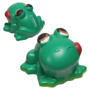 Custom Promotional Cartoon Frog Stress Ball