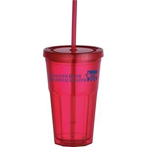 Sedici Surge Acrylic Tumbler Red