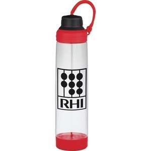 Dual Cap BPA Free Sport Bottle Red