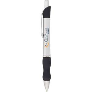 Scripto Bubble Grip Click Pen Black