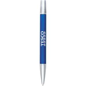 Scripto Silo Twist Pen Blue