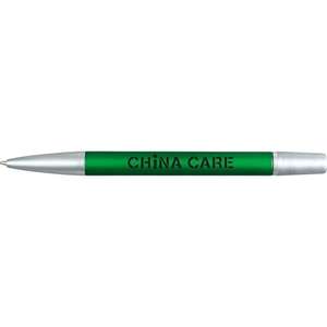 Scripto Silo Twist Pen Green