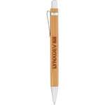 Custom Click Pens - Bamboo Click Pen