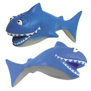 Custom Promotional Cartoon Shark Stress Ball