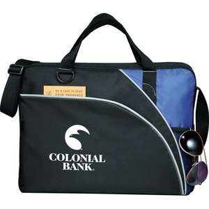 Double Curve Business Brief Blue, Royal