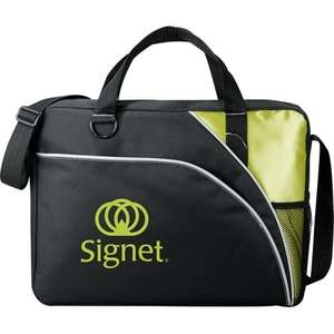 Double Curve Business Brief Green, Lime