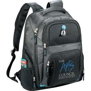 Custom Promotional Zoom Checkpoint-Friendly Compu-Backpack