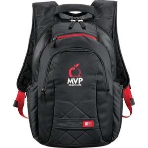 Case Logic Cross-Hatch Compu-Backpack Black