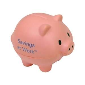 Custom Promotional Thrifty Pig Stress Ball