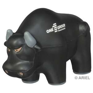 Custom Promotional Wall Street Bull Stress Ball