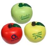 Imprinted Food Stress Balls - Apple Stress Releiver