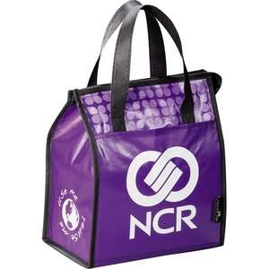Laminated Non-Woven Lunch Bag Purple