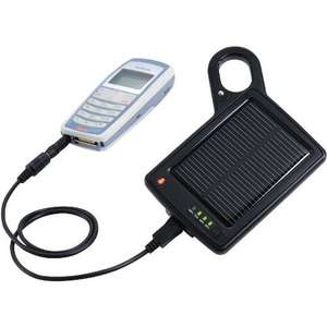 Solar Carabiner Charger and Power Bank 