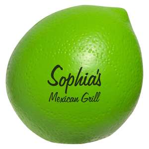 Custom Promotional Lime Stress Ball