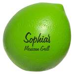 Promotional Food Stress Balls - Lime Stress Ball