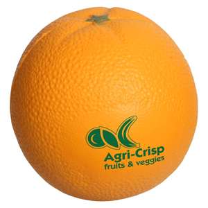Custom Promotional Orange Stress Ball
