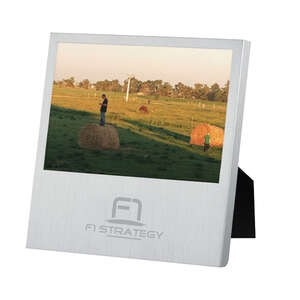 Custom Promotional Aluminum Photo Frame 4" x 6"