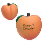 Promotional Food Stress Balls - Peach Stress Ball