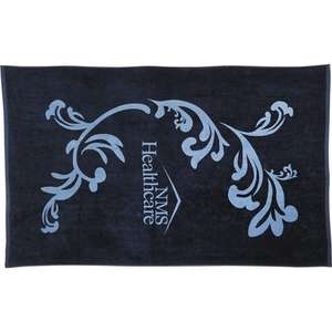 15lb./doz. Mid-Weight Colored Beach Towel Blue, Navy