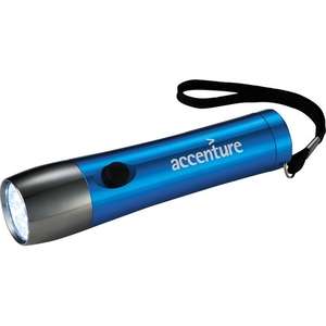 Garrity Color 14 LED Flashlights Blue