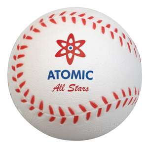 Custom Promotional Gel-Ee Gripper Baseball Stress Ball