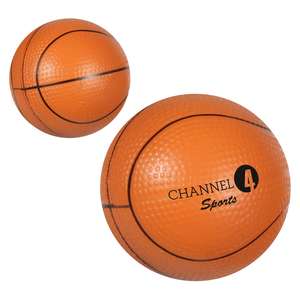 Custom Promotional Gel-Ee Gripper Basketball Stress Ball