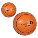 Personalized Round & Shaped Stress Balls - Gel-Ee Gripper Basketball Stress Ball