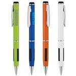 Wholesale Grip Pens - Metal Ballpoint Pen with Rubber Grip Accents