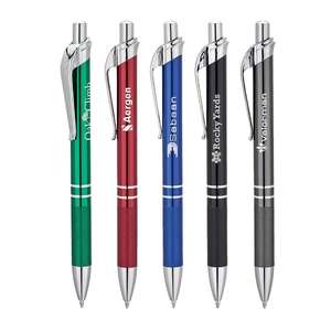Custom Promotional Etched Grip Ballpoint Pen