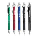 Logo Ballpoint Pens - Etched Grip Ballpoint Pen