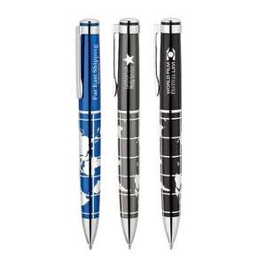 World Map Ballpoint Pen 