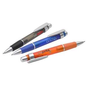 Custom Promotional Frosty Barrel Ballpoint Pen