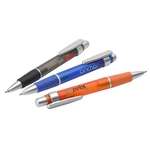 Personalized Grip Pens - Frosty Barrel Ballpoint Pen
