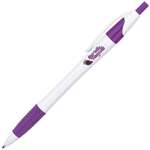 Promotional Ballpoint Pens - Hourglass Barrel Color Accents Ballpoint Pen
