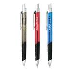 Personalized Click Pens - Angled Top Translucent Ballpoint Pen