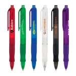 Personalized Grip Pens - All One Color Frosty Pen Ballpoint Pen
