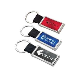 Rectangle Sunburst Keyring 