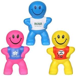 Custom Promotional Captain Smiley Stress Ball