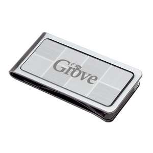 Custom Promotional Checkerboard Money Clip