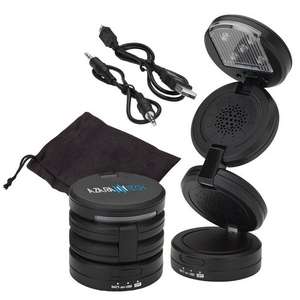 Custom Promotional Foldable Speaker with LED Light