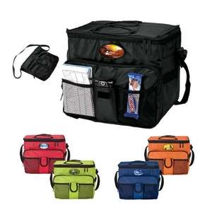 Custom Promotional Collapsible 18-Can Cooler Bag