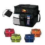 Promotional Outdoor & Sporting Goods - Collapsible 18-Can Cooler Bag