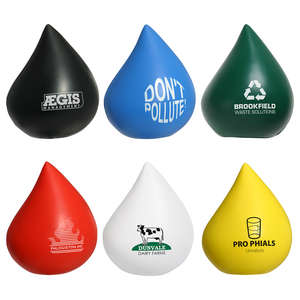 Custom Promotional Droplet Stress Ball